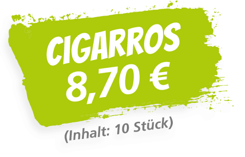 Montosa Cigarillo: 8,70 Euro