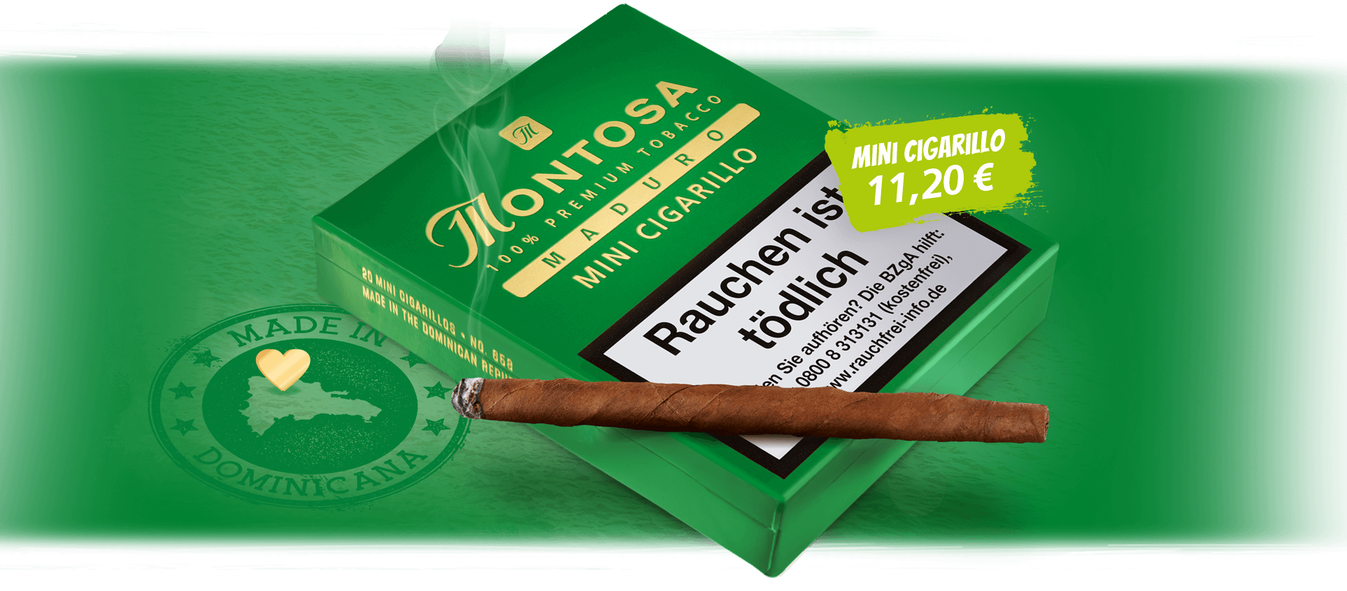 MONTOSA Maduro Mini Cigarillo